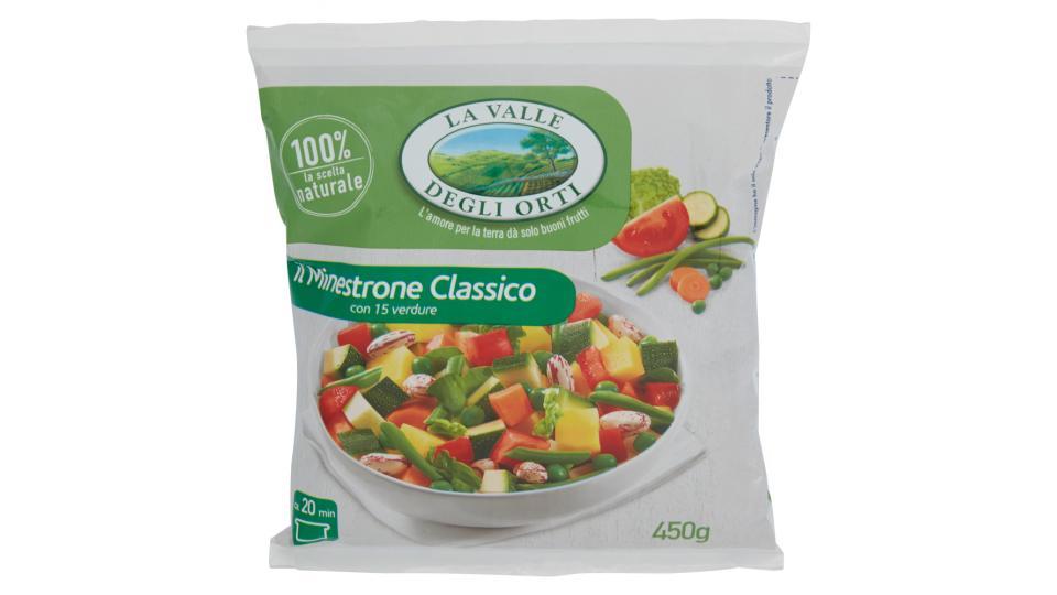 LA VALLE DEGLI ORTI IL MINESTRONE CLASSICO con 15 verdure surgelato