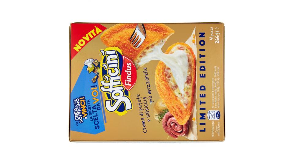 Findus Sofficini crema di patate e salsiccia più mozzarella 4 pezzi