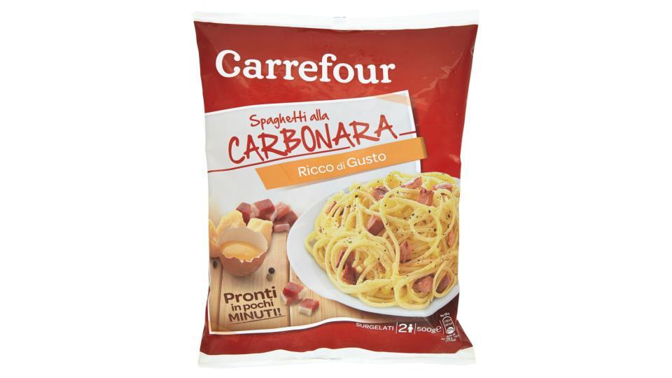 Carrefour Spaghetti alla Carbonara Surgelati