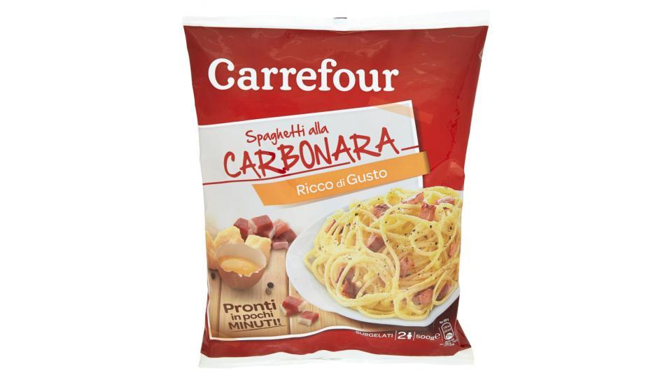Carrefour Spaghetti alla Carbonara Surgelati