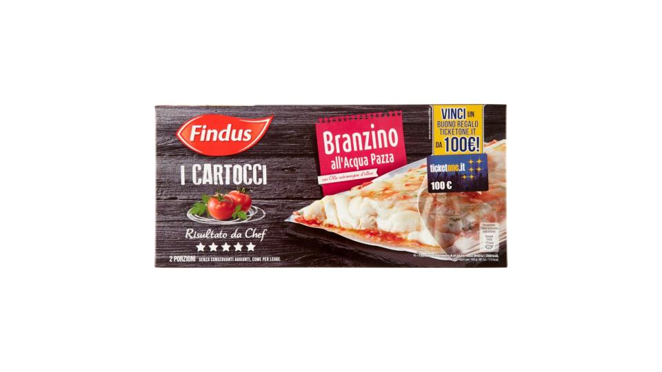 Findus I Cartocci Branzino all'Acqua Pazza