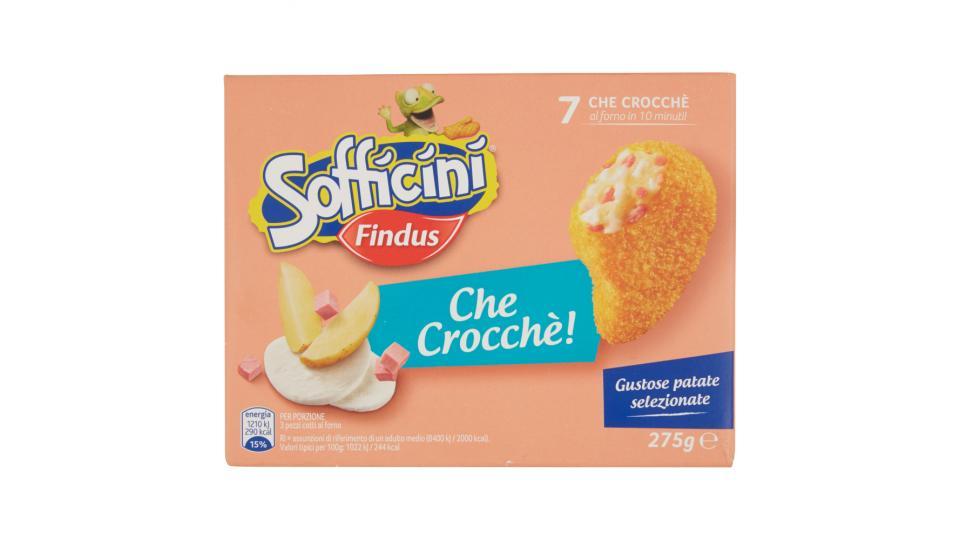 Findus Sofficini Happy Hour Che Crocchè! Gustose patate + mozzarella + prosciutto! 7 pezzi