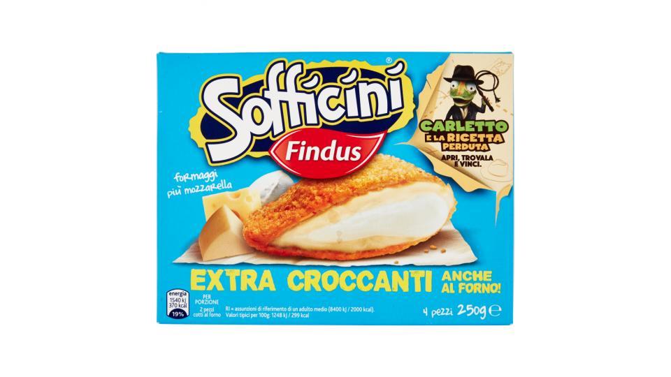 Sofficini formaggi più mozzarella 4 pezzi