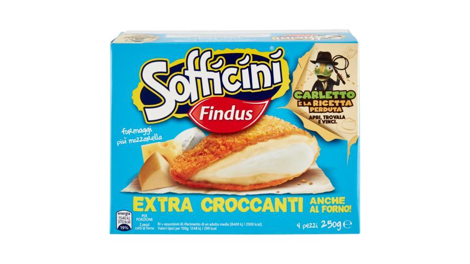 Sofficini formaggi più mozzarella 4 pezzi