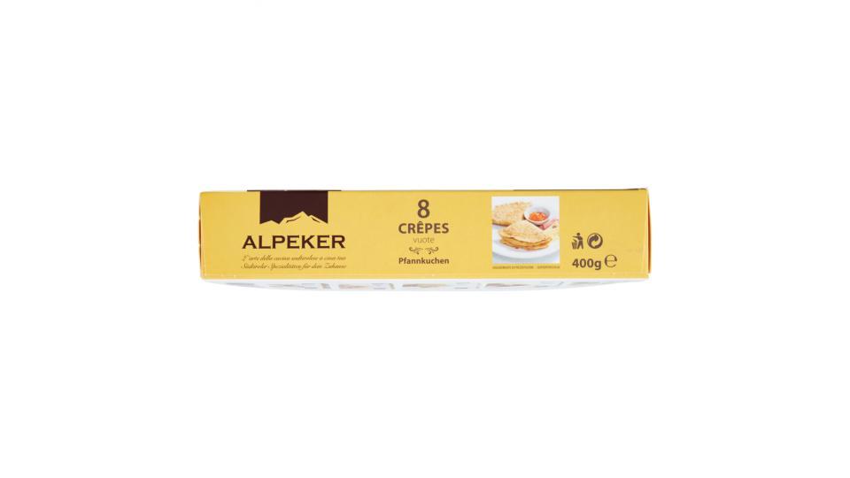 Alpeker 8 Crêpes vuote Surgelate