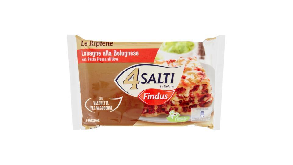 Findus 4 Salti in Padella Lasagne alla Bolognese con Pasta Fresca all'Uovo