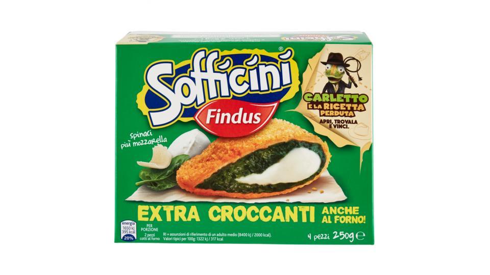 Sofficini spinaci più mozzarella 4 pezzi