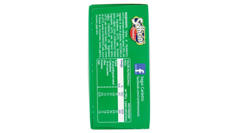 Sofficini spinaci più mozzarella 4 pezzi