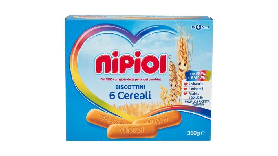 Nipiol Biscottini 6 Cereali