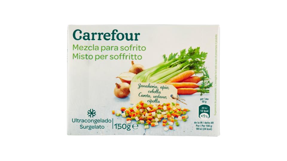 Carrefour Misto per soffritto Surgelato