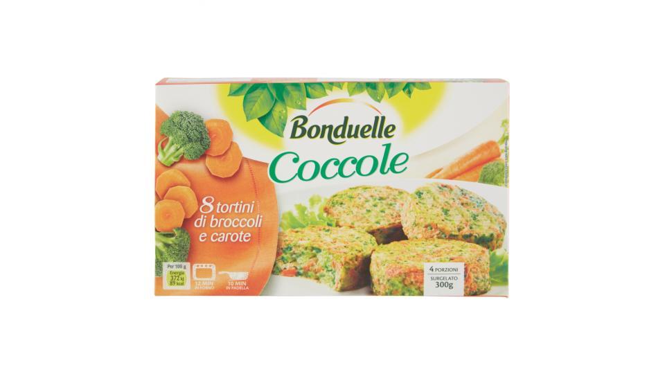 Bonduelle Coccole 8 tortini di broccoli e carote