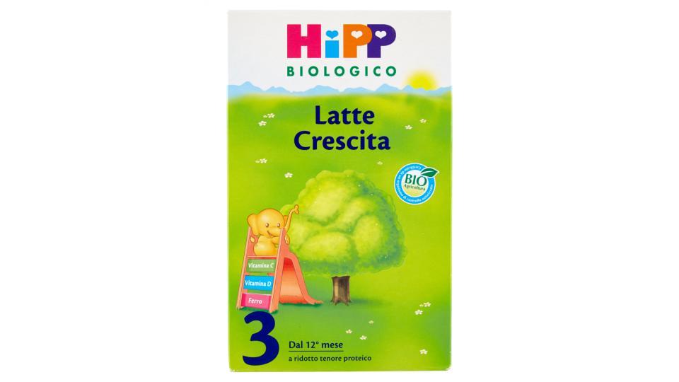 HiPP Biologico Latte Crescita 3 in polvere