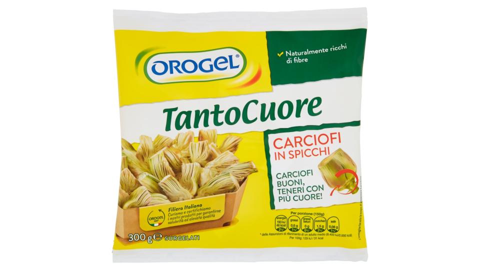 Orogel TantoCuore Carciofi in Spicchi Surgelati