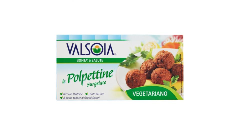 Valsoia Bontà e Salute Le polpettine surgelate