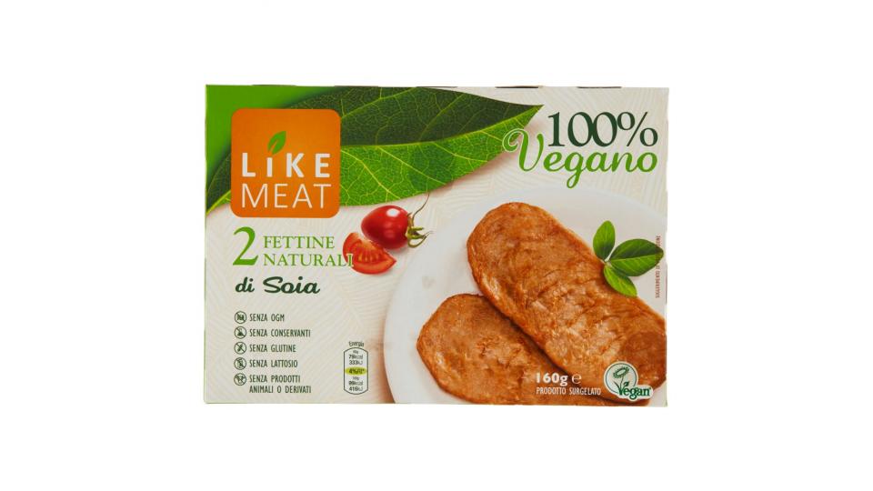 Like Meat 2 Fettine Naturali di Soia Surgelate