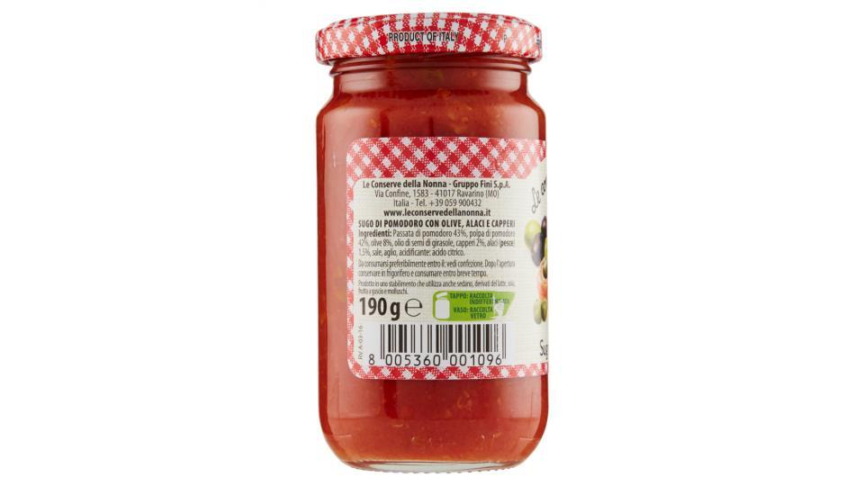 Le conserve della nonna Sugo alla Puttanesca