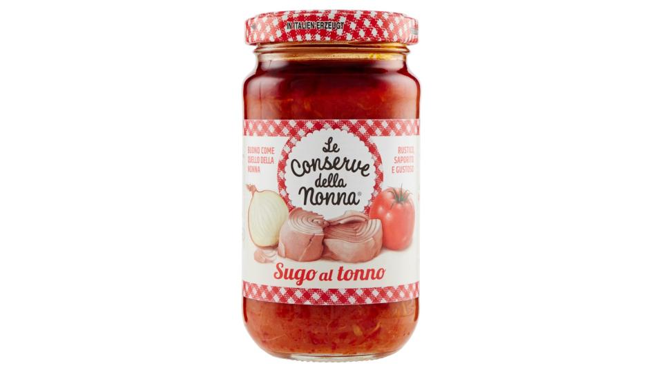 Le conserve della nonna Sugo al tonno