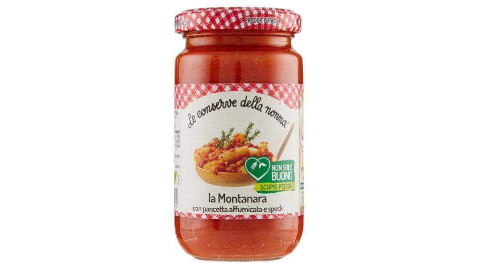 Le conserve della nonna la Montanara con pancetta affumicata e speck