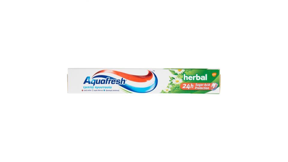 Aquafresh tripla protezione herbal