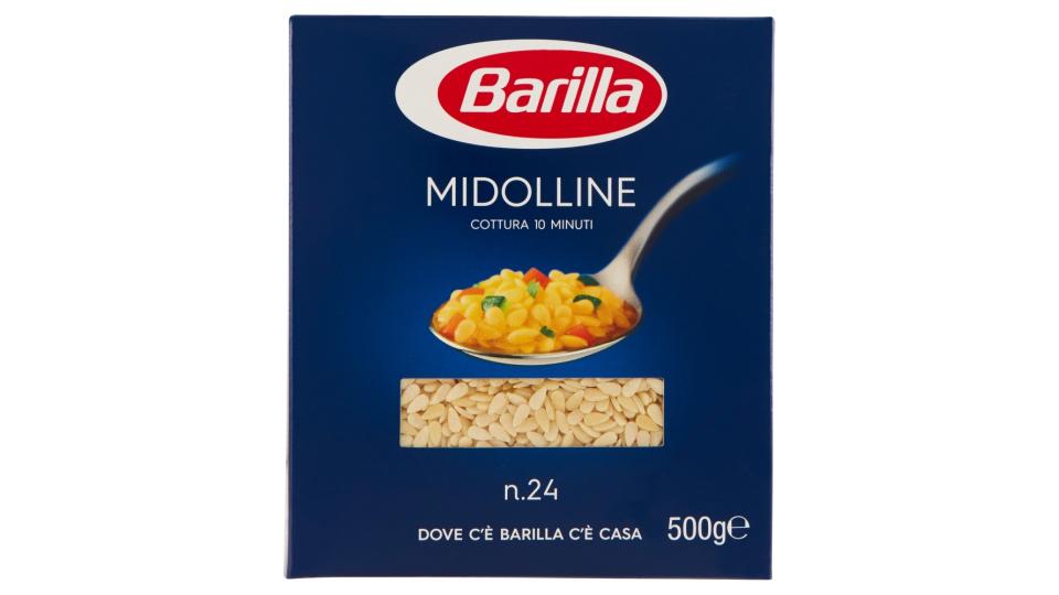 Barilla - Midolline, Pasta di Semola di Grano Duro, n.24