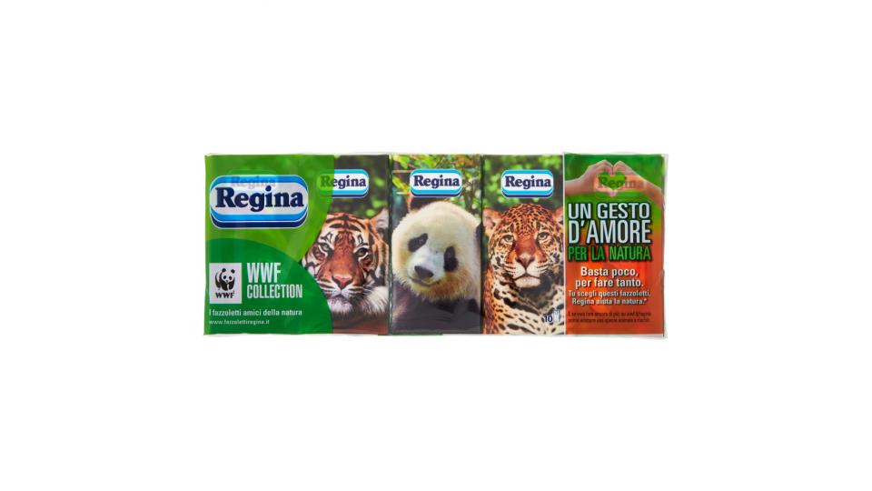 Regina WWF Collection i fazzoletti amici della natura