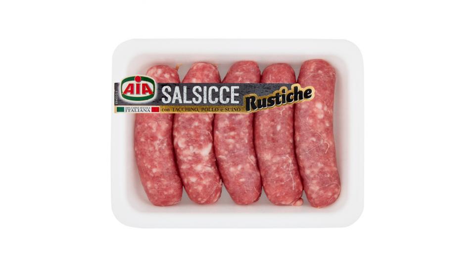 Aia Salsicce Rustiche con Tacchino, Pollo e Suino