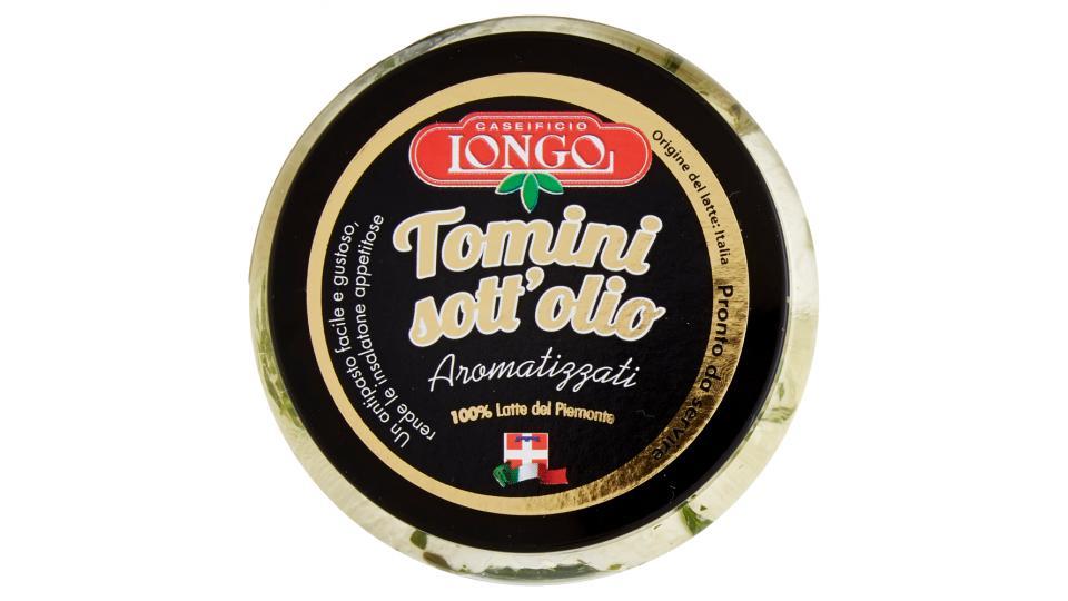 Caseificio Longo Tomini sott'olio Aromatizzati al prezzemolo