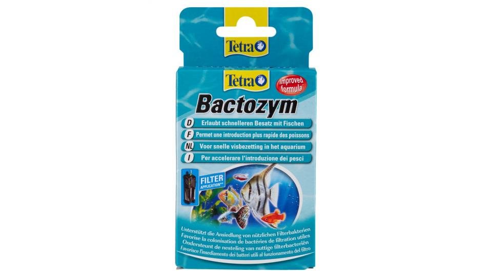 Tetra Bactozym per accelerare l'introduzione dei pesci