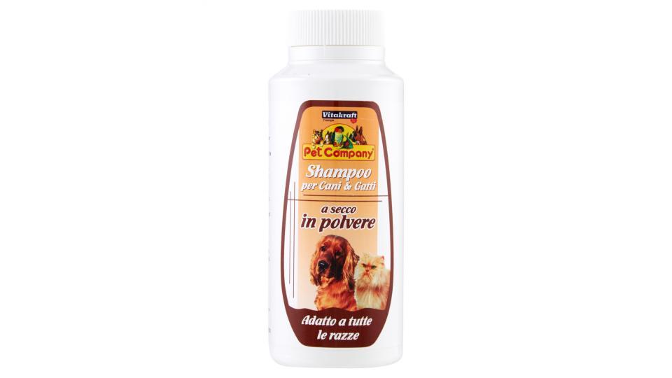 Pet Company Shampoo per Cani & Gatti a secco in polvere