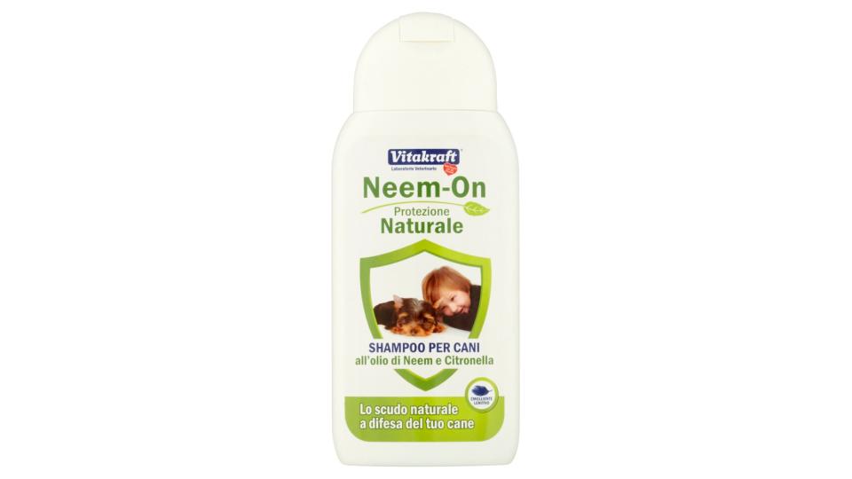 Vitakraft Neem-on Shampoo per cani all'olio di Neem e citronella