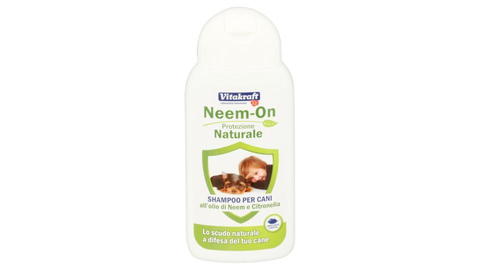 Vitakraft Neem-on Shampoo per cani all'olio di Neem e citronella