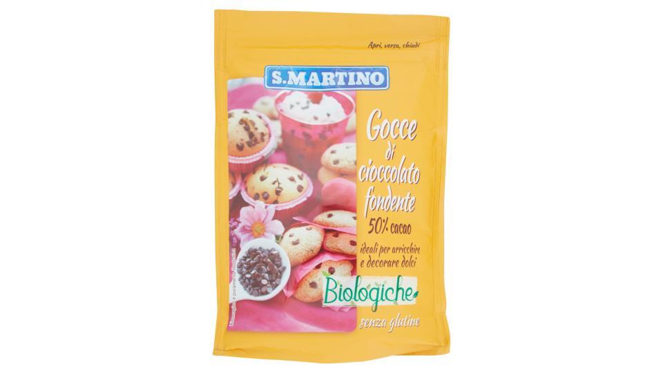 S.Martino Gocce di cioccolato fondente Biologiche