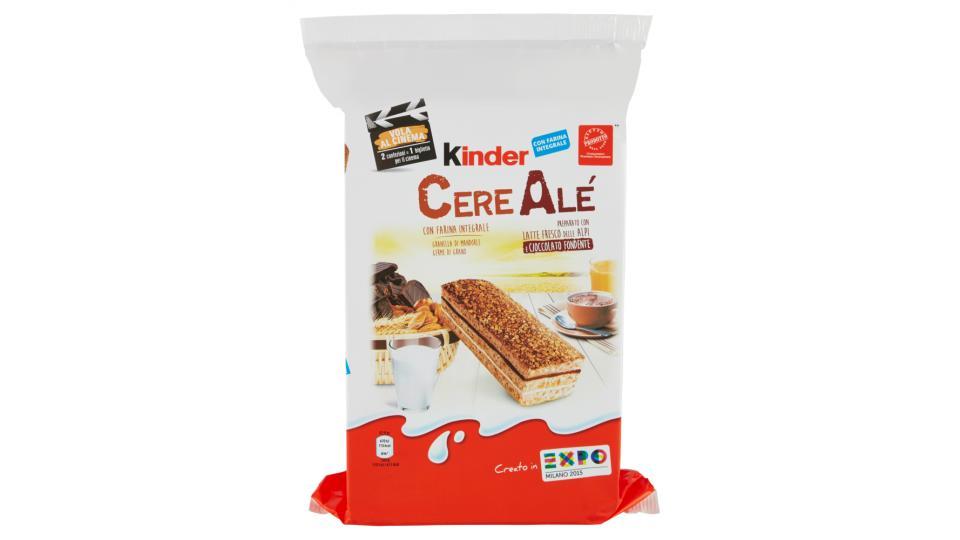 Kinder CereAlé Preparato con Latte Fresco delle Alpi e Cioccolato Fondente10 x 27,5 g