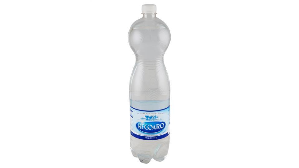 RECOARO, Acqua Minerale Frizzante, Bottiglia Grande