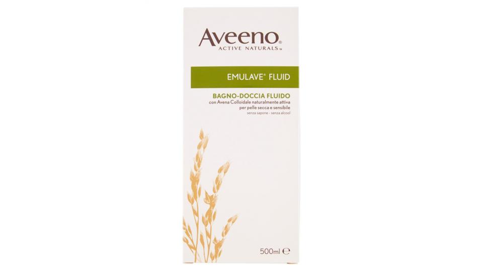 Aveeno Emulave Fluid bagno-doccia fluido per pelle secca e sensibile