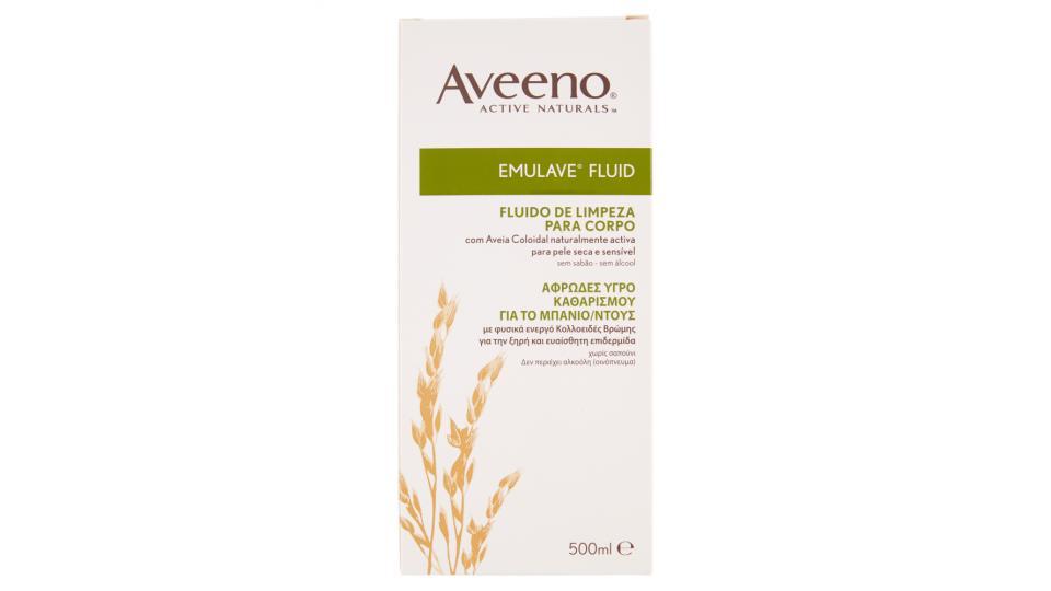 Aveeno Emulave Fluid bagno-doccia fluido per pelle secca e sensibile