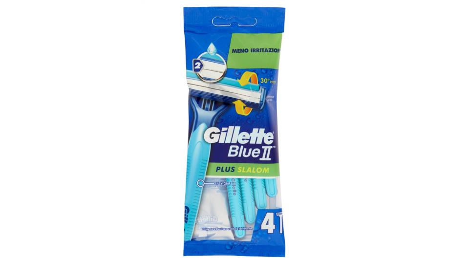 Gillette Blue II Plus slalom