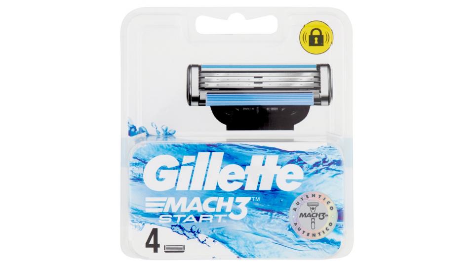 Gillette Mach3 Start Lame per Rasoio da Uomo