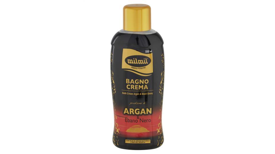 milmil Bagno Crema profumo di Argan & Ebano Nero