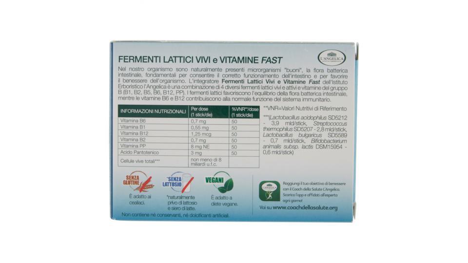 L'Angelica Nutraceutica Fermenti lattici vivi e vitamine fast