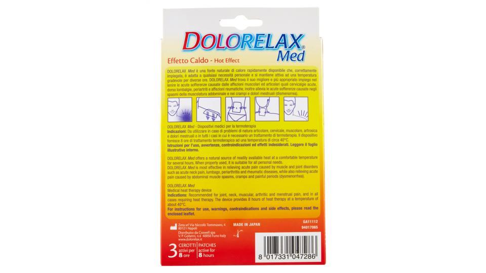 Dolorelax Med Cerotti Autoriscaldanti Effetto Caldo