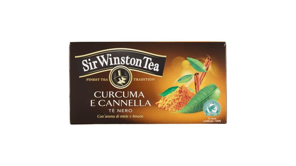 Sir Winston Tea Curcuma e Cannella Tè Nero