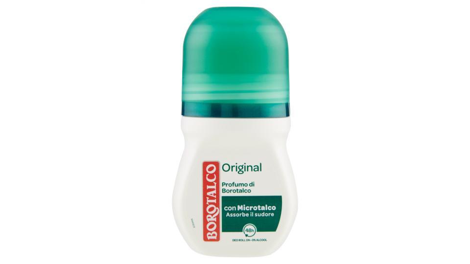 Borotalco Original Profumo di Borotalco Deo Roll On 0% Alcool