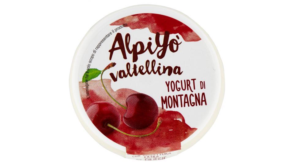 AlpiYò Valtellina Yogurt di Montagna con Confettura Extra di Ciliegie