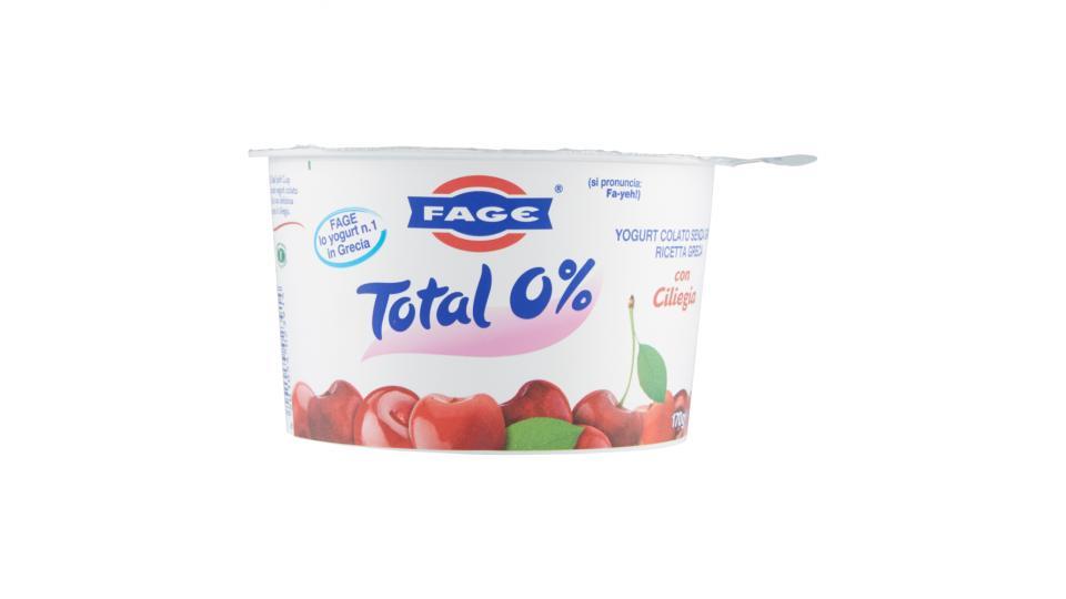 Fage Total 0% con Ciliegia