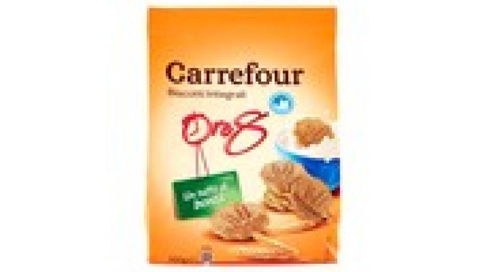 Carrefour Ore 8 Biscotti Integrali