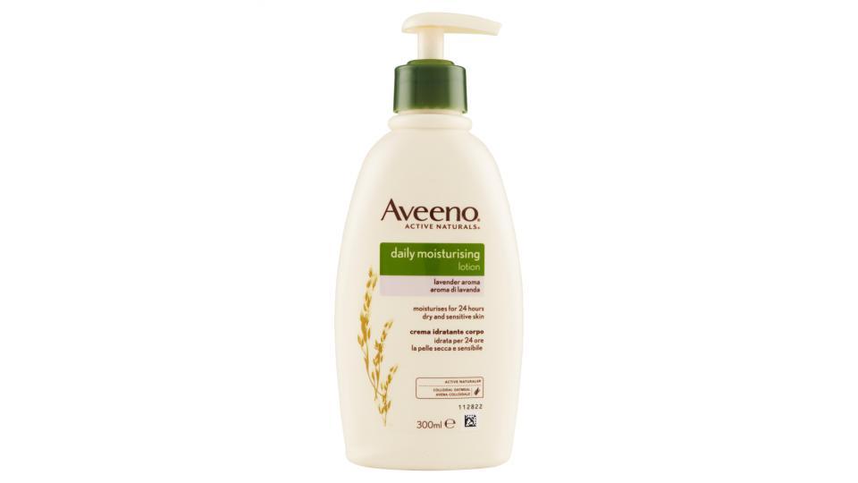 Aveeno daily moisturising lotion aroma di lavanda