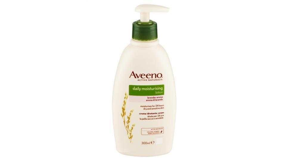 Aveeno daily moisturising lotion aroma di lavanda