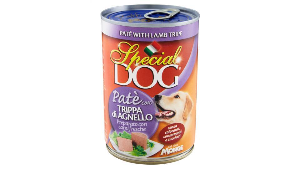 Special Dog Patè con trippa di agnello