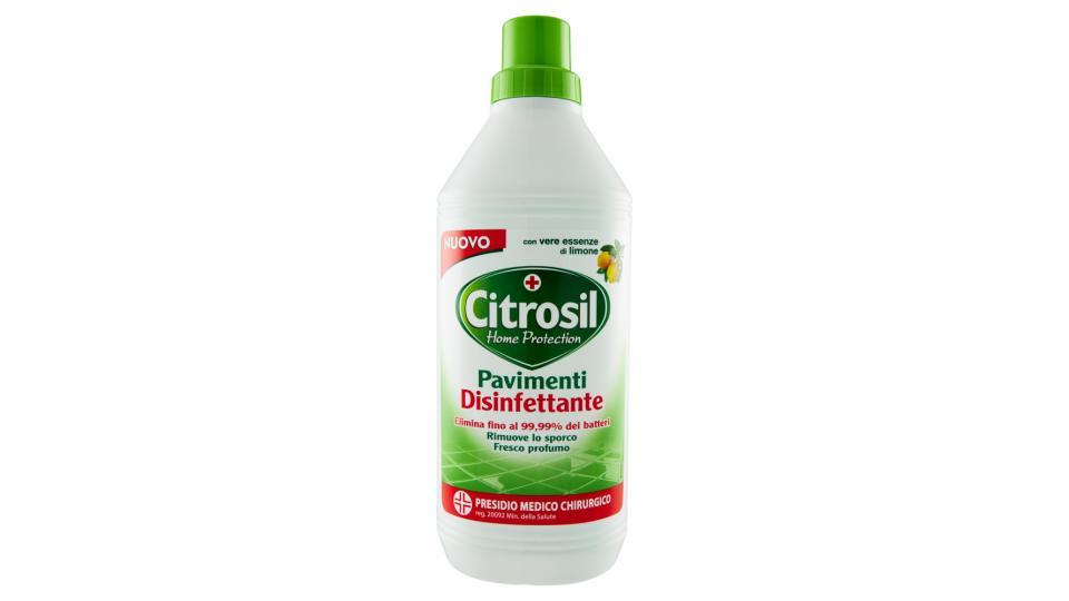 Citrosil Home Protection Pavimenti Disinfettante con vere essenze di limone